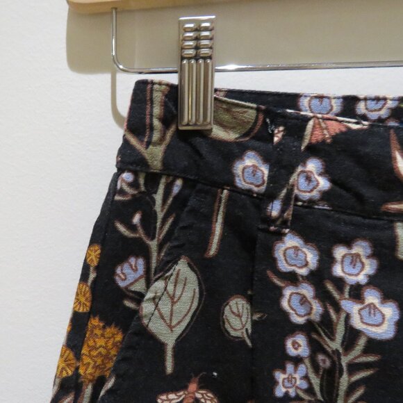 PRINCESS HIGHWAY X MODCLOTH Linen Blend Fauna Botanical Cropped Pull On Pants - Picture 5 of 15